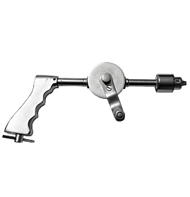Máquina de perforación de engranaje abierto con mandril y llave de acero inoxidable